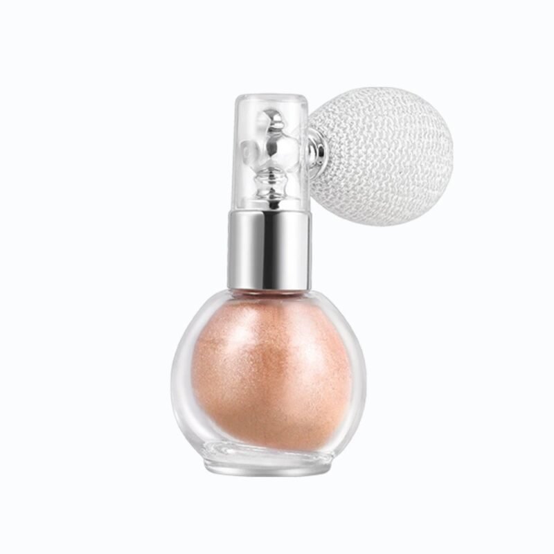 Private Label 4 Color High Gloss Glitter Spray Shimmer Sparkle Powder Makeup Face Highlighter Body Spray Glitter Powder